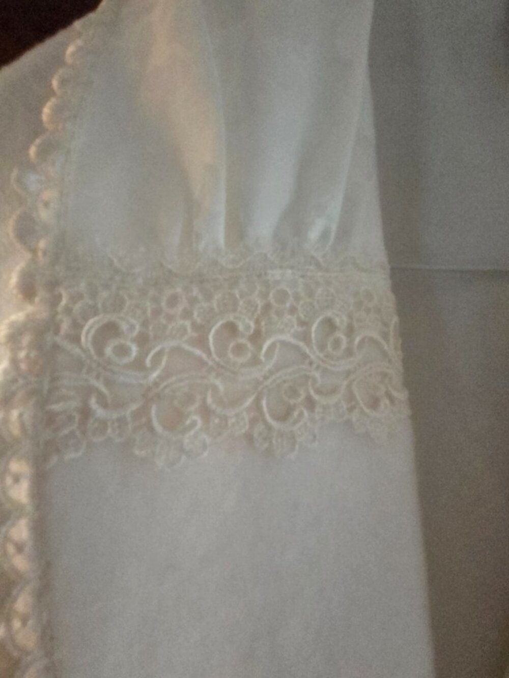 NWT Vintage Vilfram Creations for M. Lana White Fleece Robe - Picture 8 of 8
